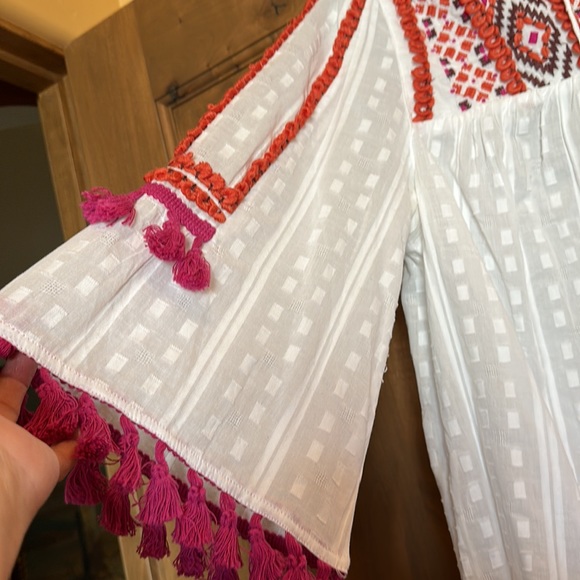 Embroidered made in India 100% cotton petite 2p - Picture 2 of 5